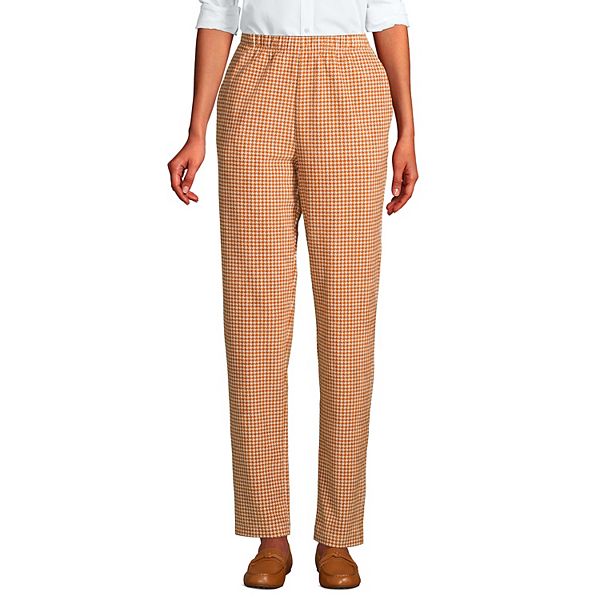 Petite Lands' End Sport Knit High Rise Corduroy Pull-On Pants