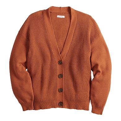 Women's LC Lauren Conrad Texture Stitch Cardigan Sweater