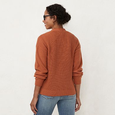 Women's LC Lauren Conrad Texture Stitch Cardigan Sweater