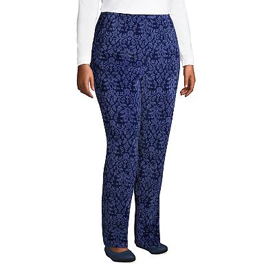 Plus Size Lands' End Sport High-Rise Corduroy Pull-On Pants