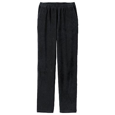 Plus Size Lands' End Sport Knit High-Rise Corduroy Pull-On Pants