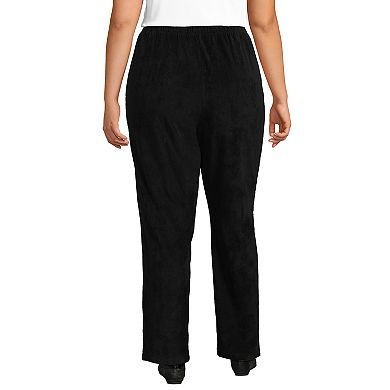 Plus Size Lands' End Sport High-Rise Corduroy Pull-On Pants