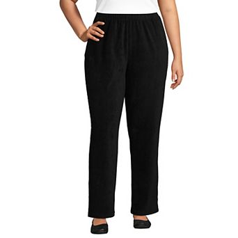 Plus Size Lands' End Sport Knit High-Rise Corduroy Pull-On Pants