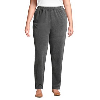 Plus Size Lands' End Sport Knit High-Rise Corduroy Pull-On Pants