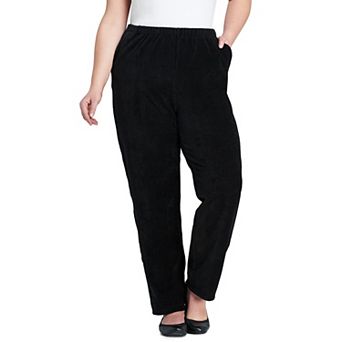 Plus Size Lands' End Sport Knit High-Rise Corduroy Pull-On Pants