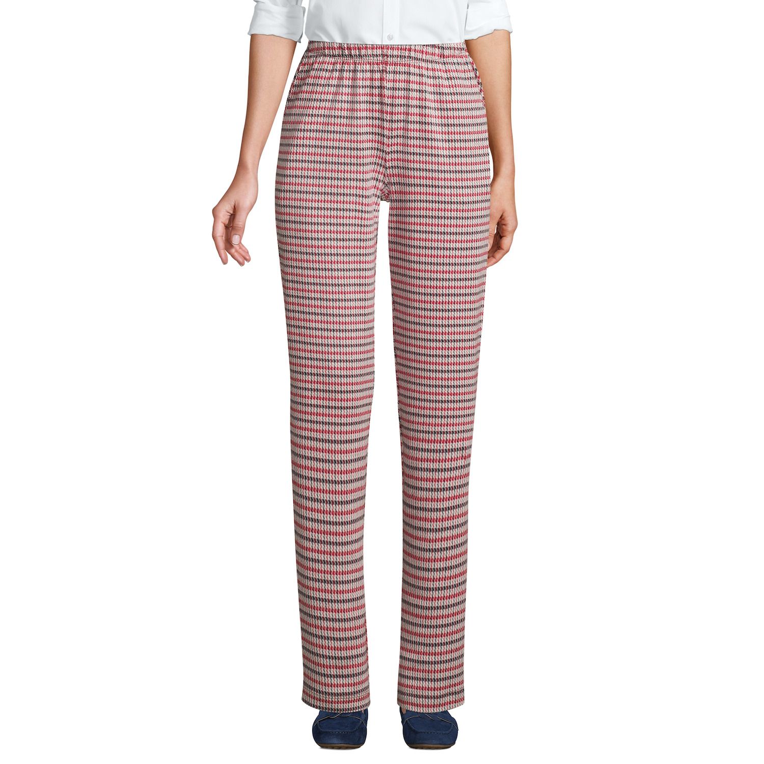 red houndstooth pants