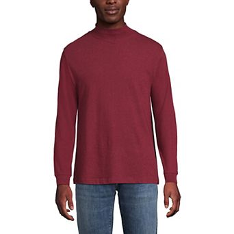 Men's Lands' End Super-T Mock Turtleneck