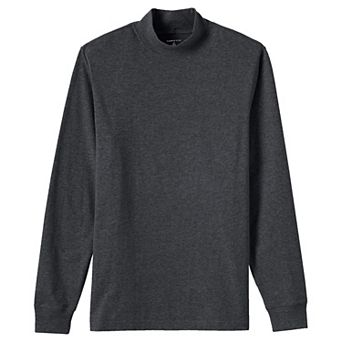 Men's Lands' End Super-T Mock Turtleneck