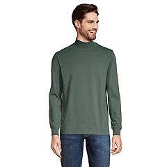 Men's Lands' End Super-T Mock Turtleneck