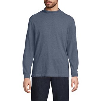 Men's Lands' End Super-T Mock Turtleneck