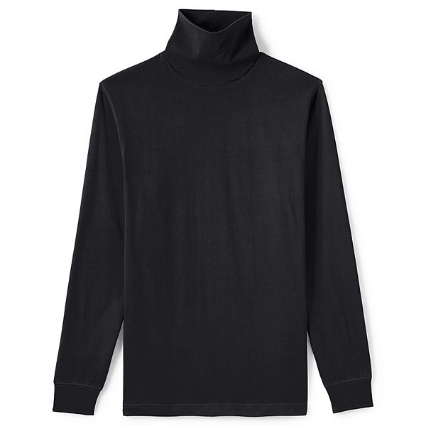 Buy NORTHWIND Men's High and Turtle Neck Cotton T-Shirt (Black