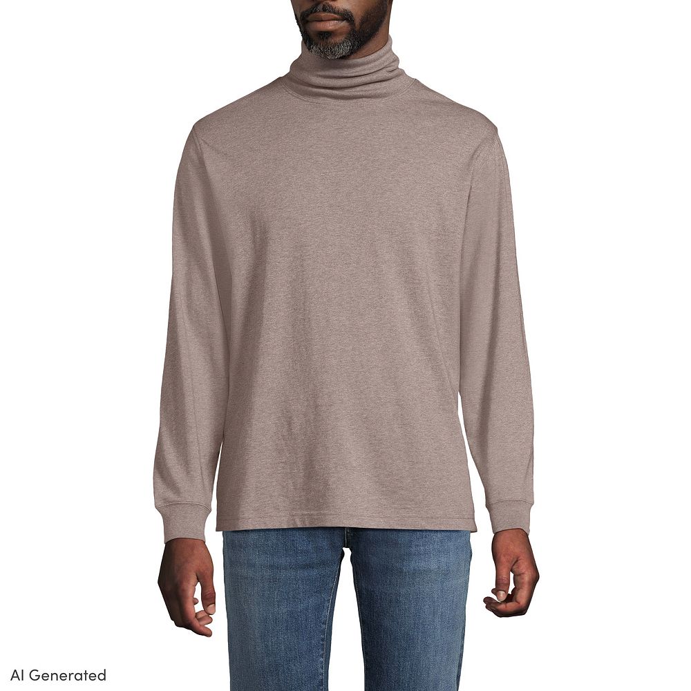Men's Lands' End Super-T Turtleneck