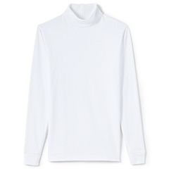 LONGBIDA Turtleneck T-Shirt Men Slim Fit Lightweight Long Sleeve Pullover  Top, White Long Sleeve Turtleneck Shirt