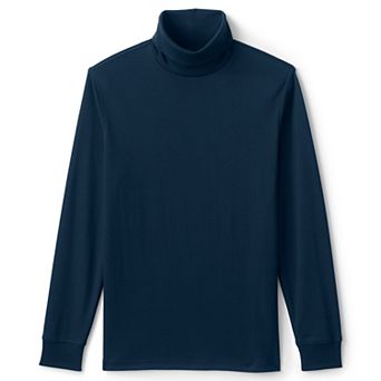 Big & Tall Lands' End Super Soft Supima Turtleneck
