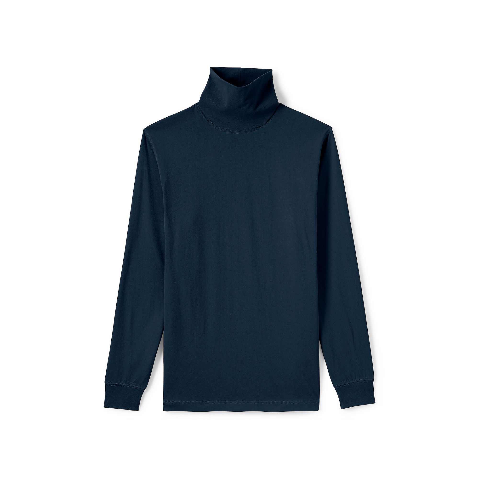 Big & Tall Lands End Super-T Turtleneck, Mens, Size: Medium Tall, Radiant
