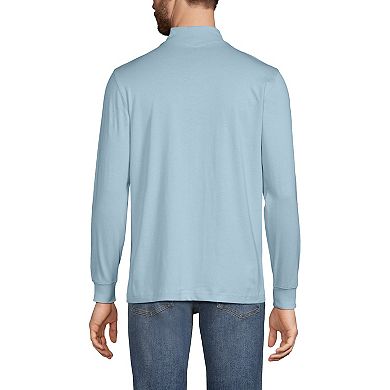 Big & Tall Lands' End Super-T Mock Turtleneck