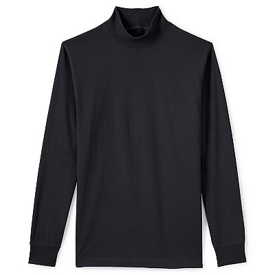 Big Tall Lands End Super Mock Turtleneck