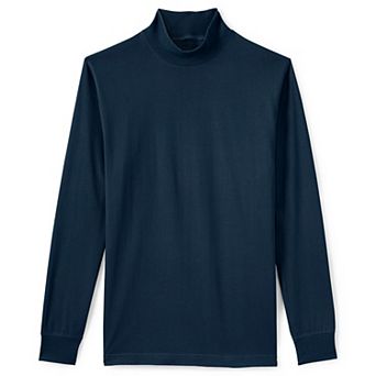 Big & Tall Lands' End Super Mock Turtleneck