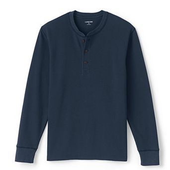 Men's Lands' End Comfort-First Regular-Fit Thermal Waffle Henley