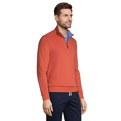 Big & Tall Lands' End Big and Tall Bedford Quarter-Zip Sweater
