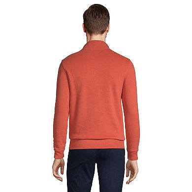 Big & Tall Lands' End Big and Tall Bedford Quarter-Zip Sweater