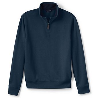 Big & Tall Lands' End Bedford Quarter-Zip Sweater