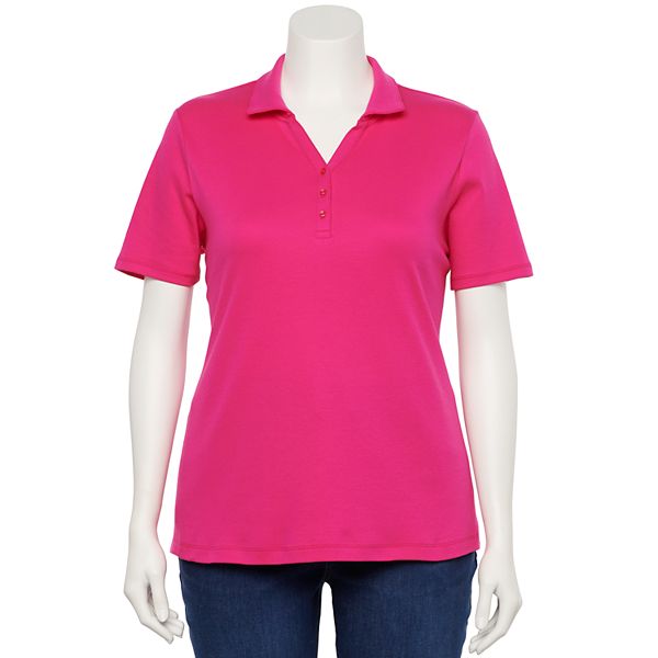 Plus Size Croft & Barrow® Essential Polo Shirt