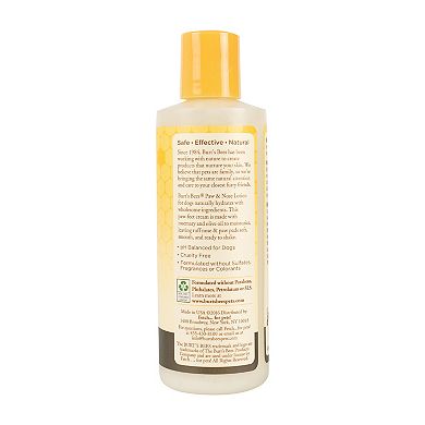 Burt's Bees for Pets Dog Paw & Nose Lotion with Rosemary and Olive Oil - 4 oz.
