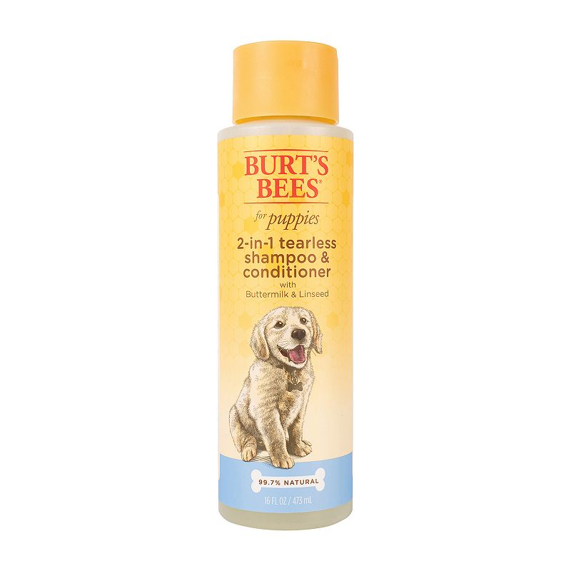 Burts Bees for Pets Tearless 2 in 1 Shampoo and Conditioner for Puppies - 