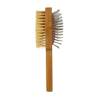Burt's Bees for Pets Double Sided Pin & Bristle Brush for Dogs
