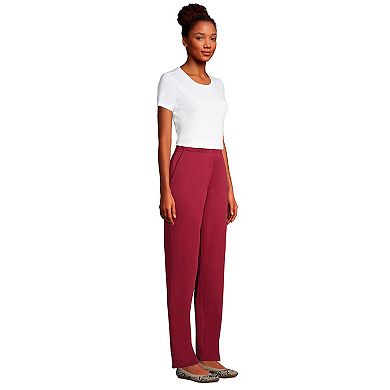 Women's Lands' End Sport French Terry Pull-On Pants