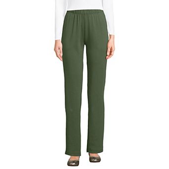 Women's Lands' End Sport Knit High Waist Pants