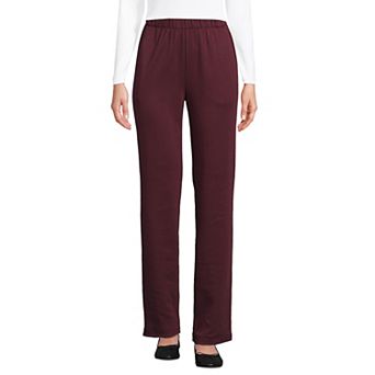 Women's Lands' End Sport Knit High Waist Pants