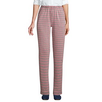 Women's Lands' End Sport Knit High Waist Pants