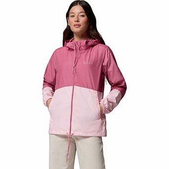 Women's Columbia Flash Forward Hood Colorblock Windbreaker Jacket