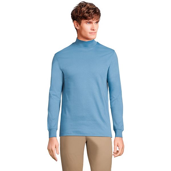 Lands' End Men's Big Super-T Turtleneck - 4X Big - White