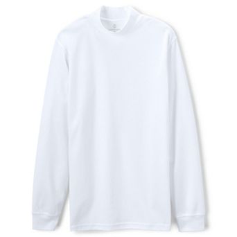 Big & Tall Lands' End Super Soft Supima Mock Turtleneck