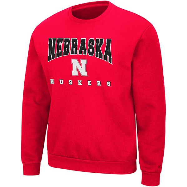 Men's Colosseum Nebraska Cornhuskers Volume Sweatshirt