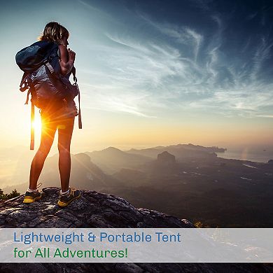 Wakeman Outdoors 2-Person Dome Tent