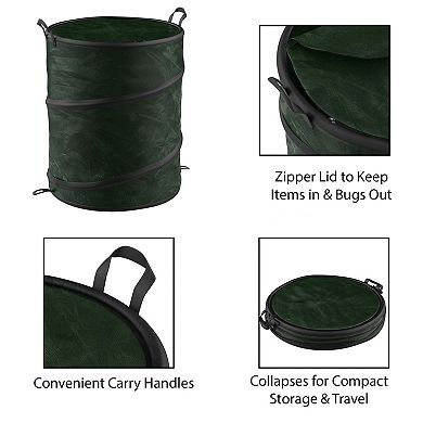 Wakeman Outdoors 44 Gallon Collapsible Trash Can