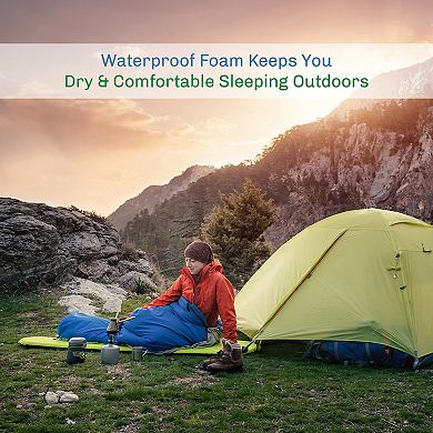 Wakeman Outdoors Extra Thick Foam Sleeping Pad