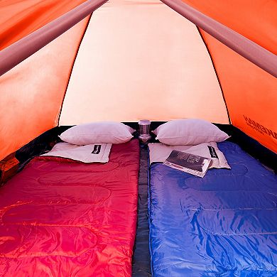Wakeman Outdoors 2-Person Water Resistant Dome Tent with Removable Rain Fly