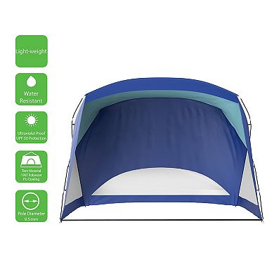 Wakeman Outdoors Beach Tent/Sun Shelter with UV Protection
