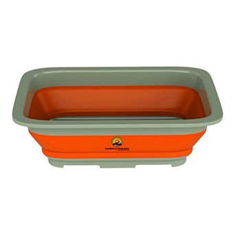 Wakeman Collapsible Multiuse Wash Bin - 10 Liter Capacity