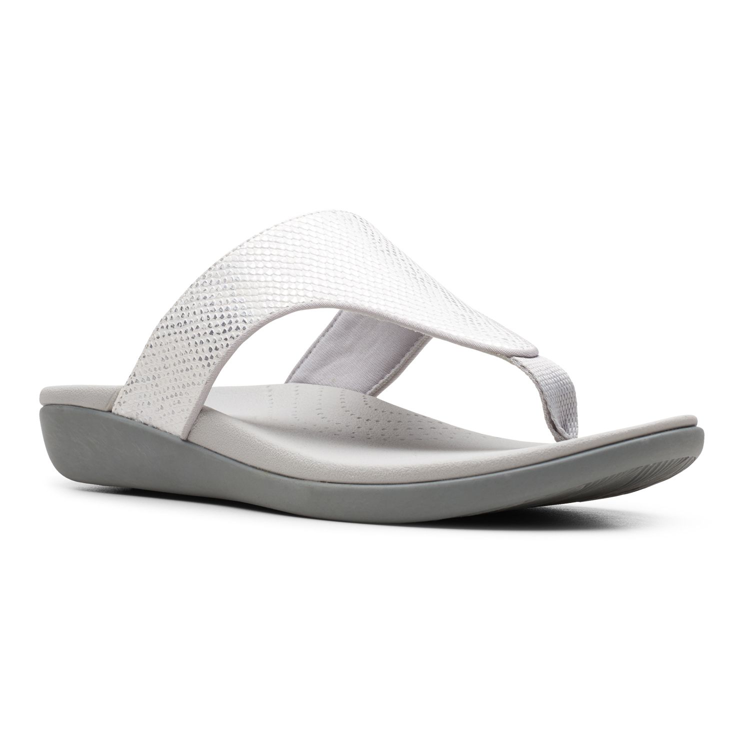 clarks lightweight flip flops