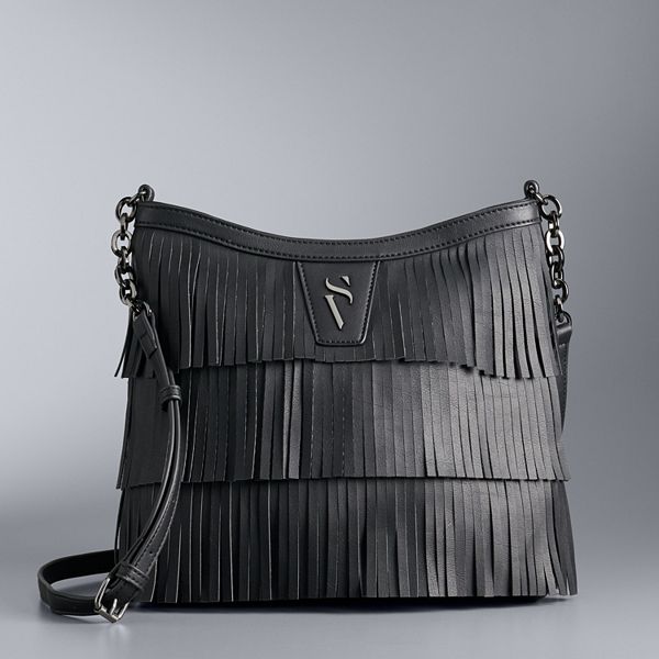 WANT Make Sway Fringe Crossbody Bag