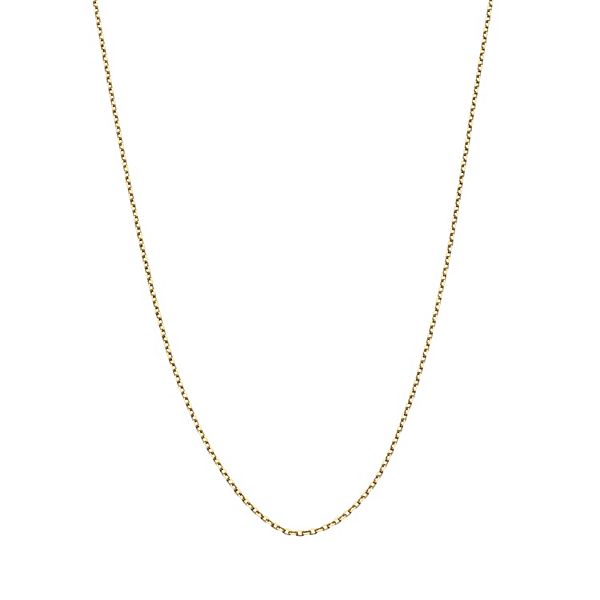 PRIMROSE 18k Gold Over Sterling Silver Oval Chain Necklace