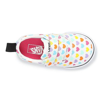 Vans Doheny V Kids Rainbow Hearts Skate Shoes