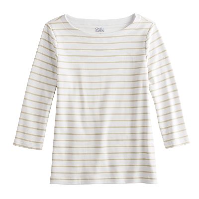 Women's Croft & Barrow® Boatneck Top Women's Croft & Barrow® Boatneck Top