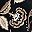 Black Big Floral